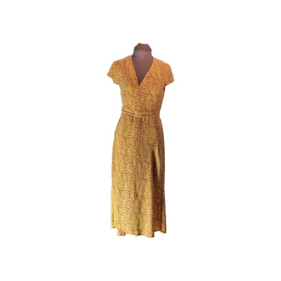 Los Angeles Atelier + Other Stories Size 8 Maxi Wrap Dress - Picture 1 of 11